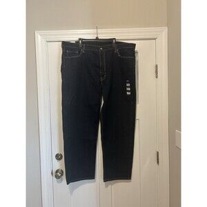 New Levi’s 550 Men’s Big And Tall Dark Wash Denim Jeans Size 48x32 Relaxed Fit